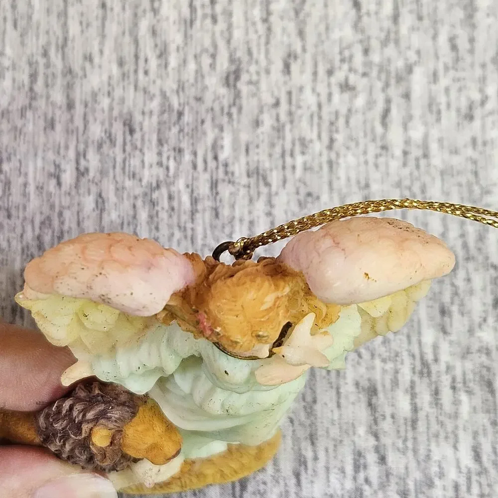 VTG Roman Inc Seraphim Classics Christmas Tree Ornament Angel of Peace Victorian